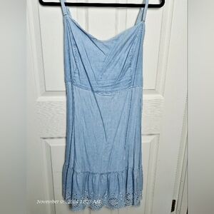 Light weight denim dress